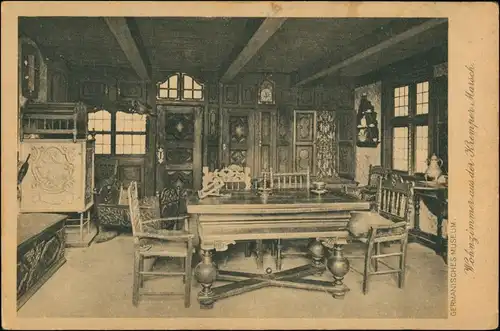 Ansichtskarte Nürnberg Germanisches Museum Nürnberg - Kremper Marsch 1926