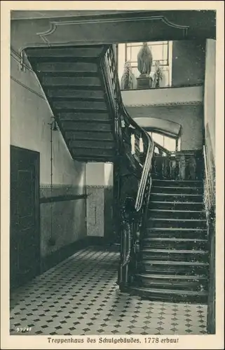 Ansichtskarte Boppard Ursulinenkloster - Treppenhaus 1922