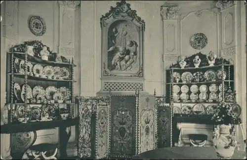Postkaart Den Haag Den Haag Huis ten Bosch Eetzaal 1912