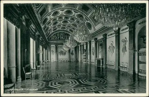 Ansichtskarte Hannover Leineschloß - Tanzsaal 1932