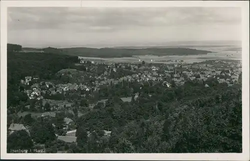 Ilsenburg (Harz) Panorama-Ansicht Gesamtansicht der Harz Stadt 1936