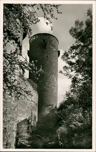 Trendelburg Burg Trendelburg (mit Hotel-Pension) Region Hofgeismar 1954