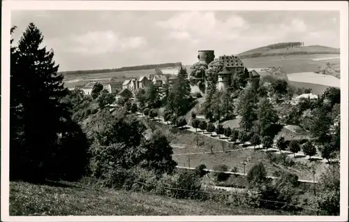 Trendelburg Burg Trendelburg Region Hofgeismar Hessen Fernansicht 7/1954