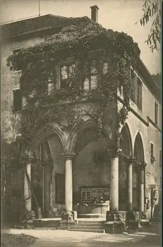 Heidelberg Stadtteilansicht Brunnenhalle am Soldatenbau 1930/1910