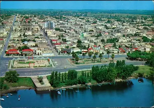 Postcard Mercedes MERCEDES (Uruguay) Vista Aerea Aereal View 1974/1975