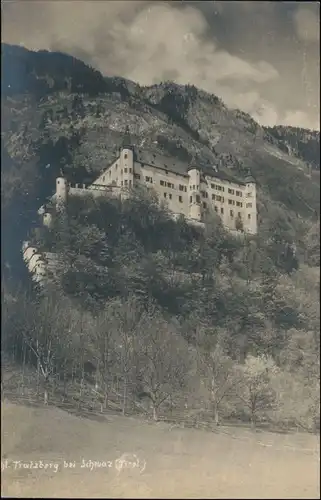 Ansichtskarte Schwaz Schloss Tratzberg 1908