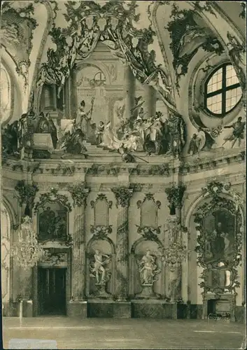 Ansichtskarte Würzburg Residenzschloß - Kaisersaal 1932