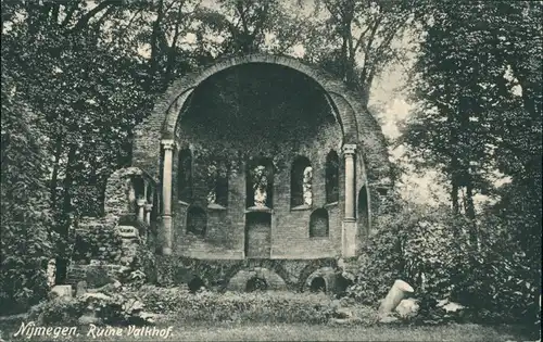 Postkaart Nimwegen Nijmegen Ruine Valkhof 1908