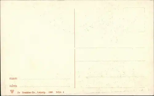 Postkaart Nimwegen Nijmegen Ruine Valkhof 1908