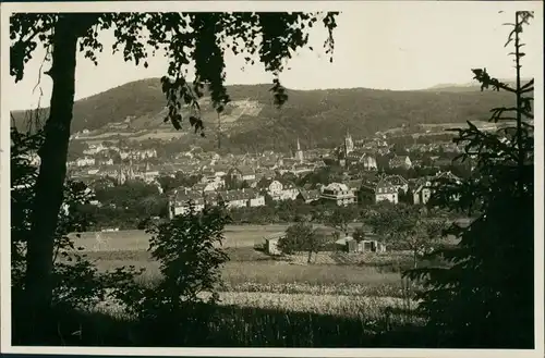 Ansichtskarte Bad Kissingen Partie an der Stadt 1932