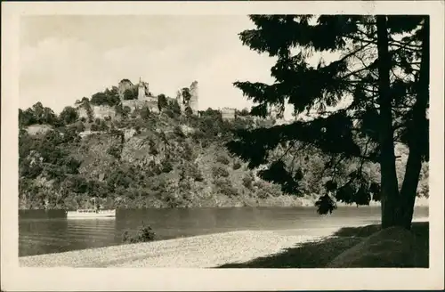Frain an der Thaya Vranov nad Dyjí Vranovská přehrada, Talsperre Frain 1951