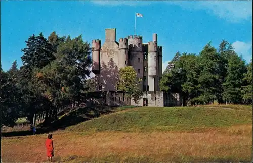 Aberdeen BRAEMAR CASTLE, ABERDEEN SHIRE/Burg Ansicht Schottland 1975