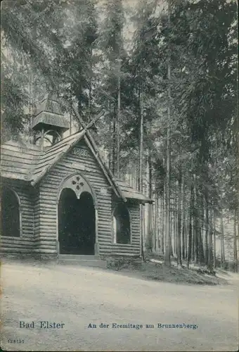 Ansichtskarte Bad Elster An der Erimitage 1913