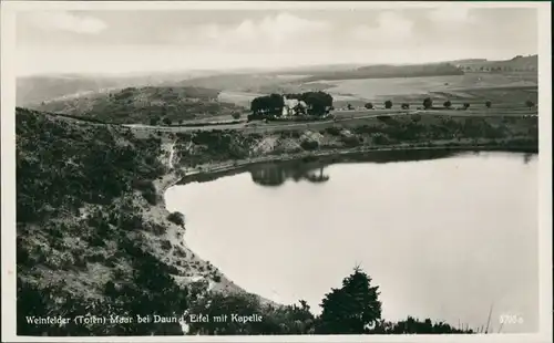 Ansichtskarte Daun Weinfelder Maar 1932