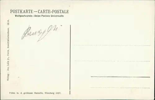 Ansichtskarte Kleve Partie am Aussichtsturm 1909