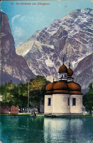 St. Bartholomä-Schönau am Königssee St. Bartholomä am Königssee 1913