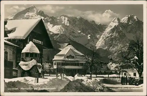 Garmisch-Garmisch-Partenkirchen Hotel am Marktplatz,   1937