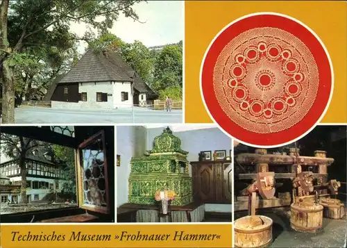 Ansichtskarte Frohnau MB: Frohnauer Hammer Museum 1987