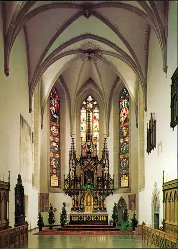 Ansichtskarte Bad Mergentheim Marienkirche: Hochaltar mit Pieta 1990