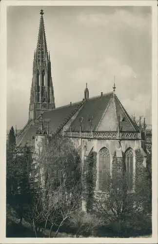 Heidelberg Partie an der Peterskirche, Kirche, Church Postcard 1940
