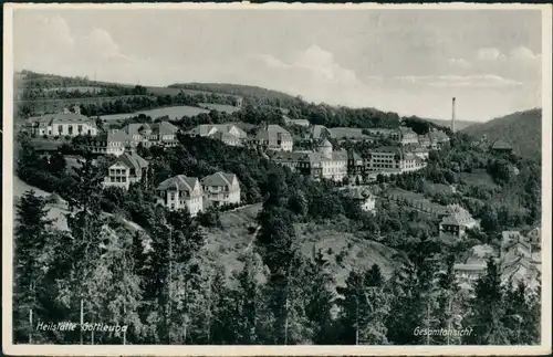 Bad Gottleuba-Bad Gottleuba-Berggießhübel Gesamtansicht Panorama Blick, Heilstätte 1930