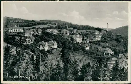 Bad Gottleuba-Berggießhübel Gesamtansicht Panorama Blick, Heilstätte 1930