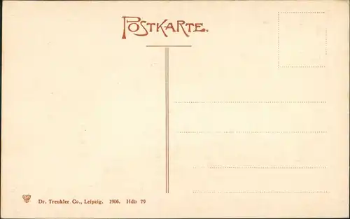 Heidelberg Fasaden Ansicht des Otto Heinrichsbau, Castle Postcard 1906