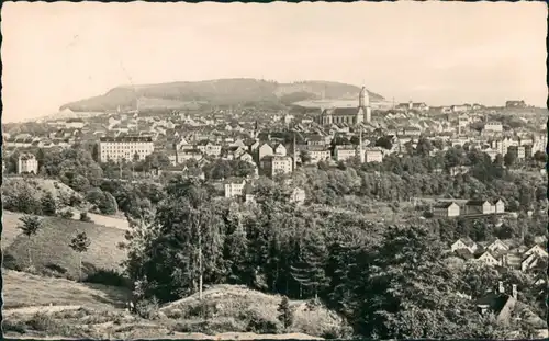 Annaberg-Buchholz Panorama-Ansicht Erzgebirge Blick mit Pöhlberg 1960