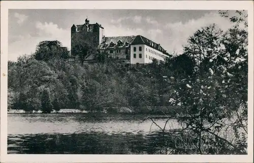 Ballenstedt (Harz) Partie a.d. Landesforstschule, Schule, DDR Postkarte 1956