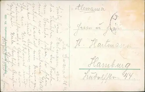 Macuto Playas de MACUTO Venezuela S.A./Strand Partie mit Karibik-Palmen 1920