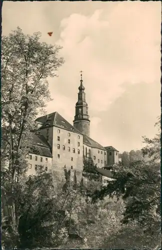 Wesenstein-Dohna Schloß Wesenstein Castle DDR Postkarte 1966/1959