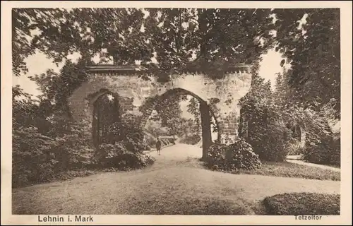 Ansichtskarte Kloster Lehnin Tetzeltor 192