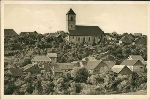 Ansichtskarte Nikolausberg-Göttingen Stadtpartie 1928