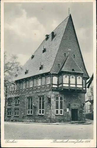 Ansichtskarte Goslar Hotel Brusttuch 1928