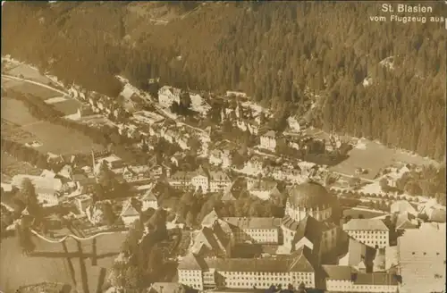 Ansichtskarte St. Blasien Luftbild 1934