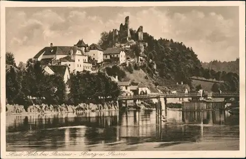 Ansichtskarte Passau Bad Hals - Ruine 1926