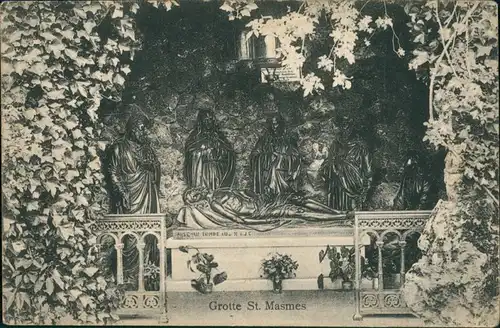 CPA St. Masmes Grotte - Altar 1913