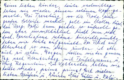 Altenbrak Umland-Ansicht Partie am Diakonissen Genesungsheim DDR Postkarte 1958