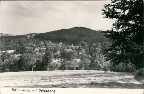 Bärenfels (Erzgebirge)-Altenberg (Erzgebirge) Panorama-Ansicht  Postkarte 1974
