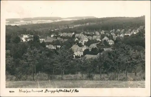 Berggießhübel-Bad Gottleuba-Berggießhübel Stadtteilansicht Panorama   1954/1953