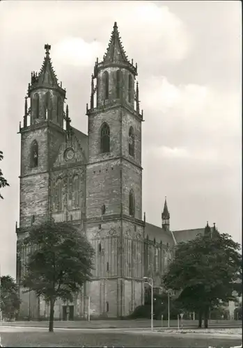 Ansichtskarte Altstadt-Magdeburg Dom 1982/1983