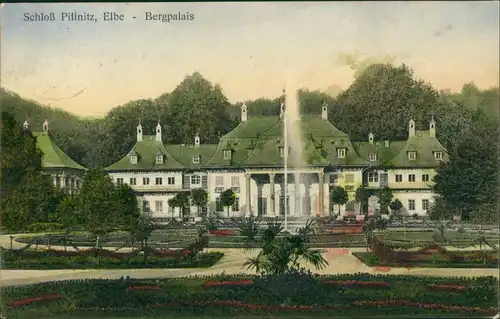 Ansichtskarte Pillnitz Schloss Pillnitz 1928