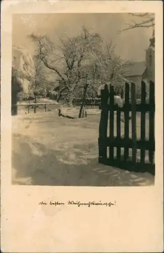 Ansichtskarte  Glückwunsch/Grußkarten: Weihnachten Stimmungsbild 1930