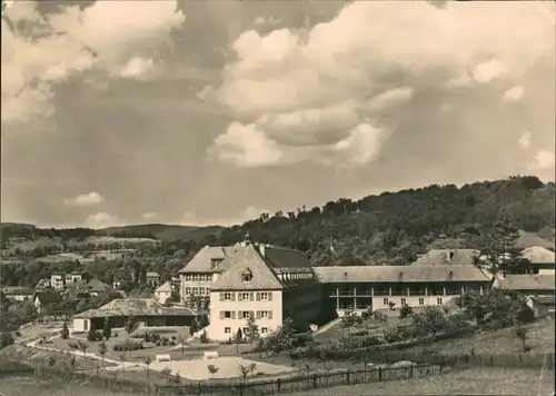 Ansichtskarte Bad Liebenstein Heinrich-Mann-Sanatorium 1963