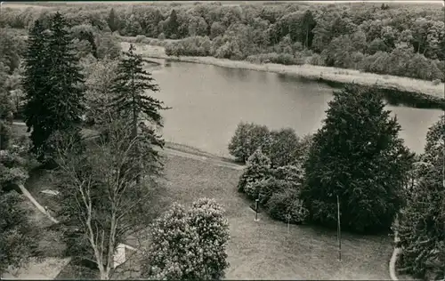 Boitzenburger Land Blick vom Schloß Turm a.d. Küchensee DDR Postkarte 1962/1959