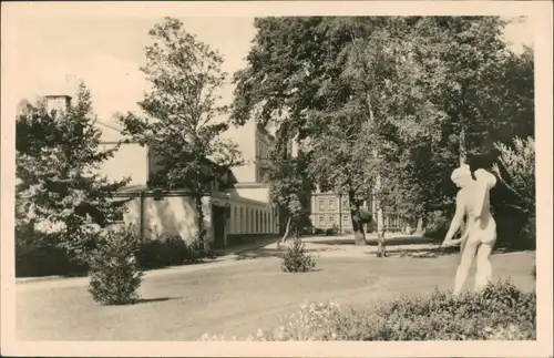 Brandenburg an der Havel Partie a.d. Stadthalle DDR Postkarte Echtfoto-AK  1955