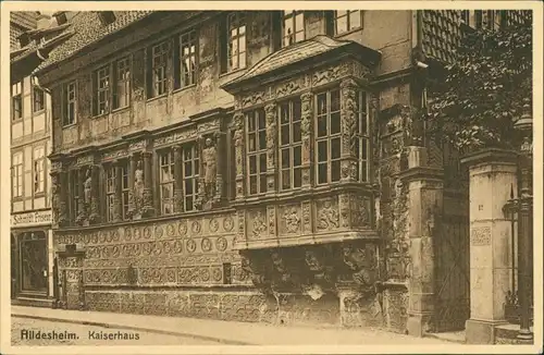 Ansichtskarte Hildesheim Kaiserhaus 1917