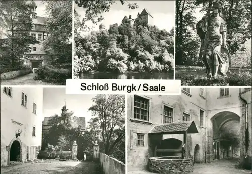 Ansichtskarte Burgk (Saale) Schloß Burgk MB 1981