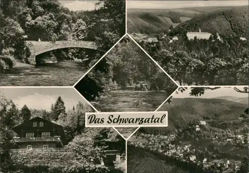 Ansichtskarte Schwarzburg MB Schweizerhaus, Schwarzatal 1970