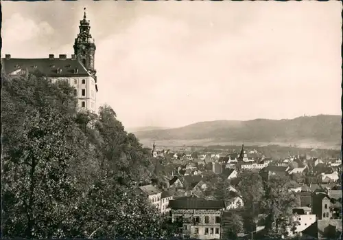 Ansichtskarte Rudolstadt Heidecksburg - Stadt 1963